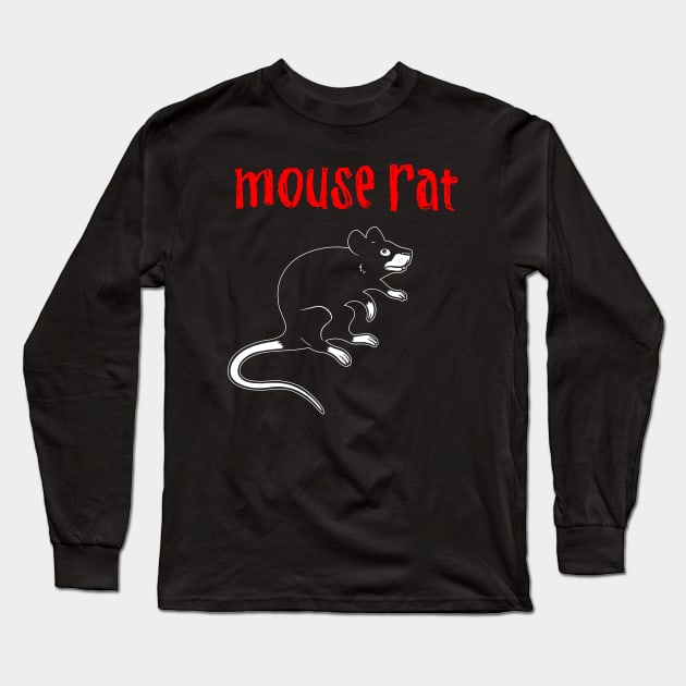 Mouse Rat Long Sleeve T-Shirt by wloem